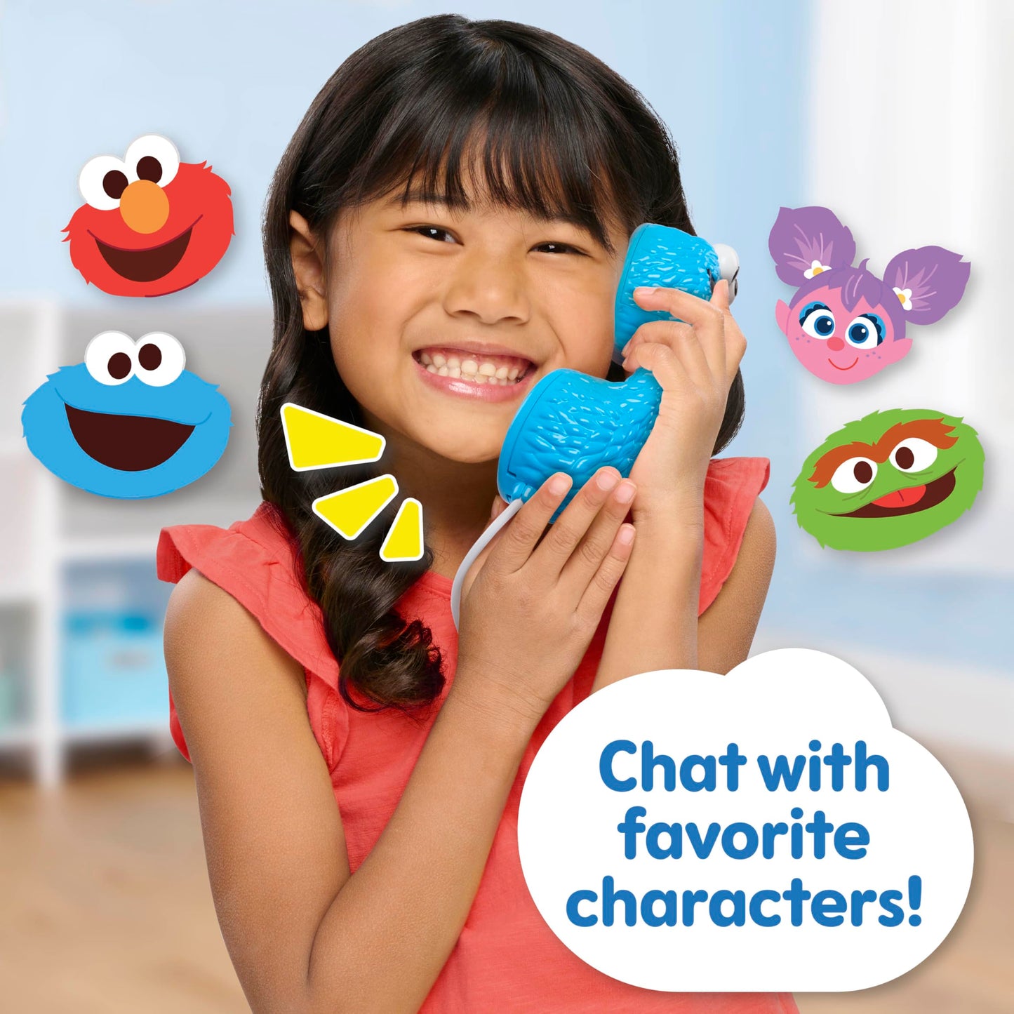 Sesame Street Elmos Sing & Learn 17.5 Inch Playphone, Learning And Education, Kids Toys For Ages 2 Up By Just Play
