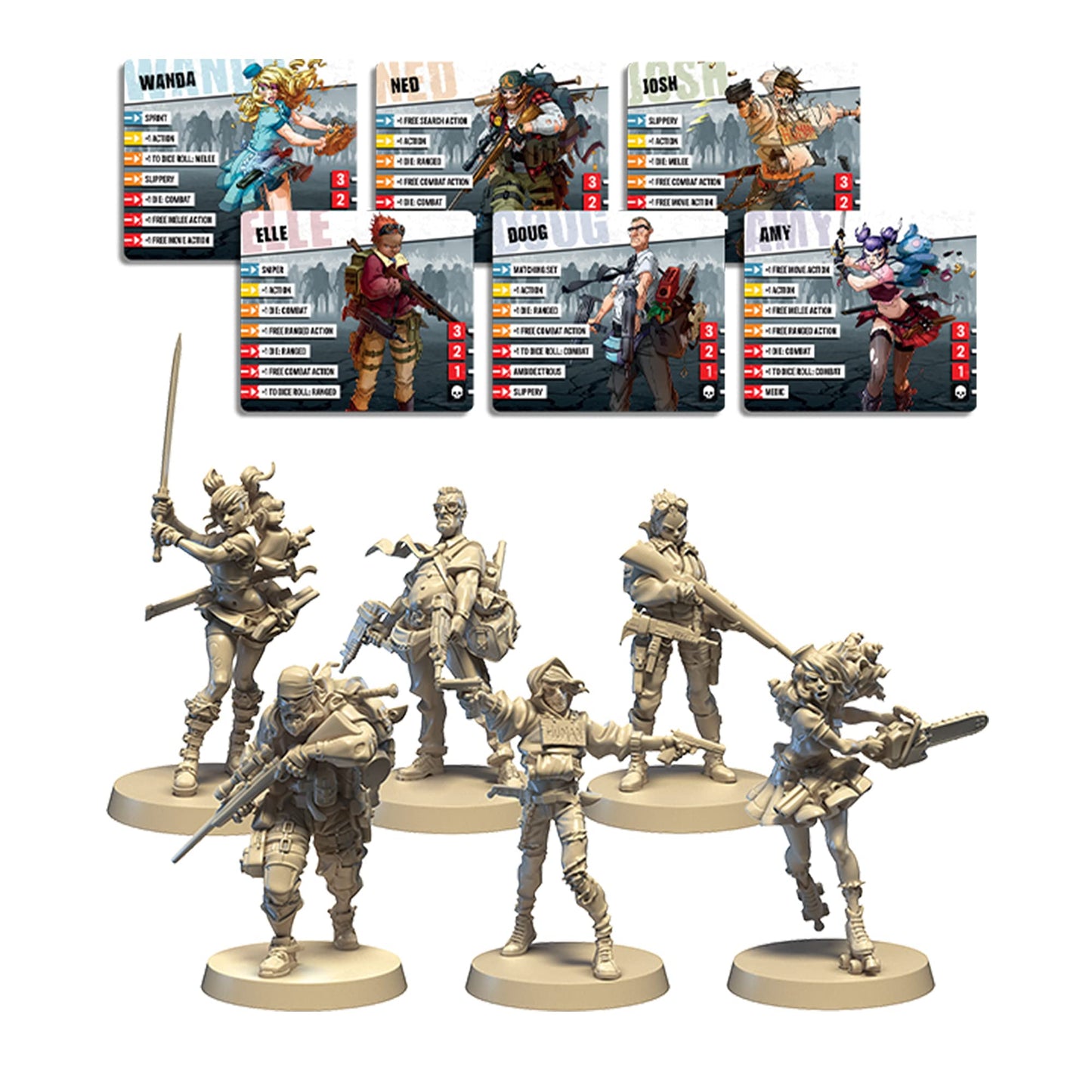 CMON Zombicide 2nd Edition Strategy Board Game | Cooperative Game for Teens & Adults | Ages 14+ | 1-6 Players | Avg. Playtime 1 Hour