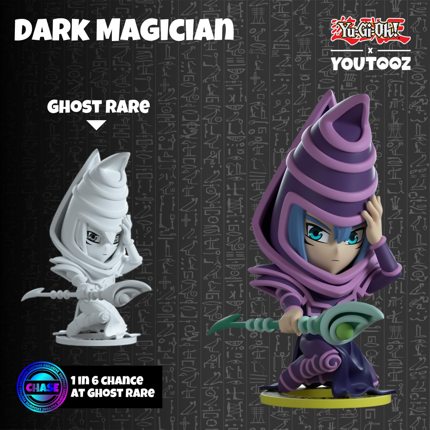 Youtooz Yu-Gi-Oh Random Dark Magician 5'' Vinyl Figure, Collectible 1 In 6 Chance Mystery Dark Magician Action Figure, Based On