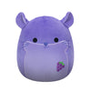 Squishmallows Original 8-Inch Zergman Grape Scented Chinchilla - Official Jazwares Plush