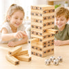Zest 4 Toyz Wooden Building Blocks Puzzle Game Wooden Stacking Tower Game For Kids 48 Pcs Numbered Wooden Blocks Family Board Ga