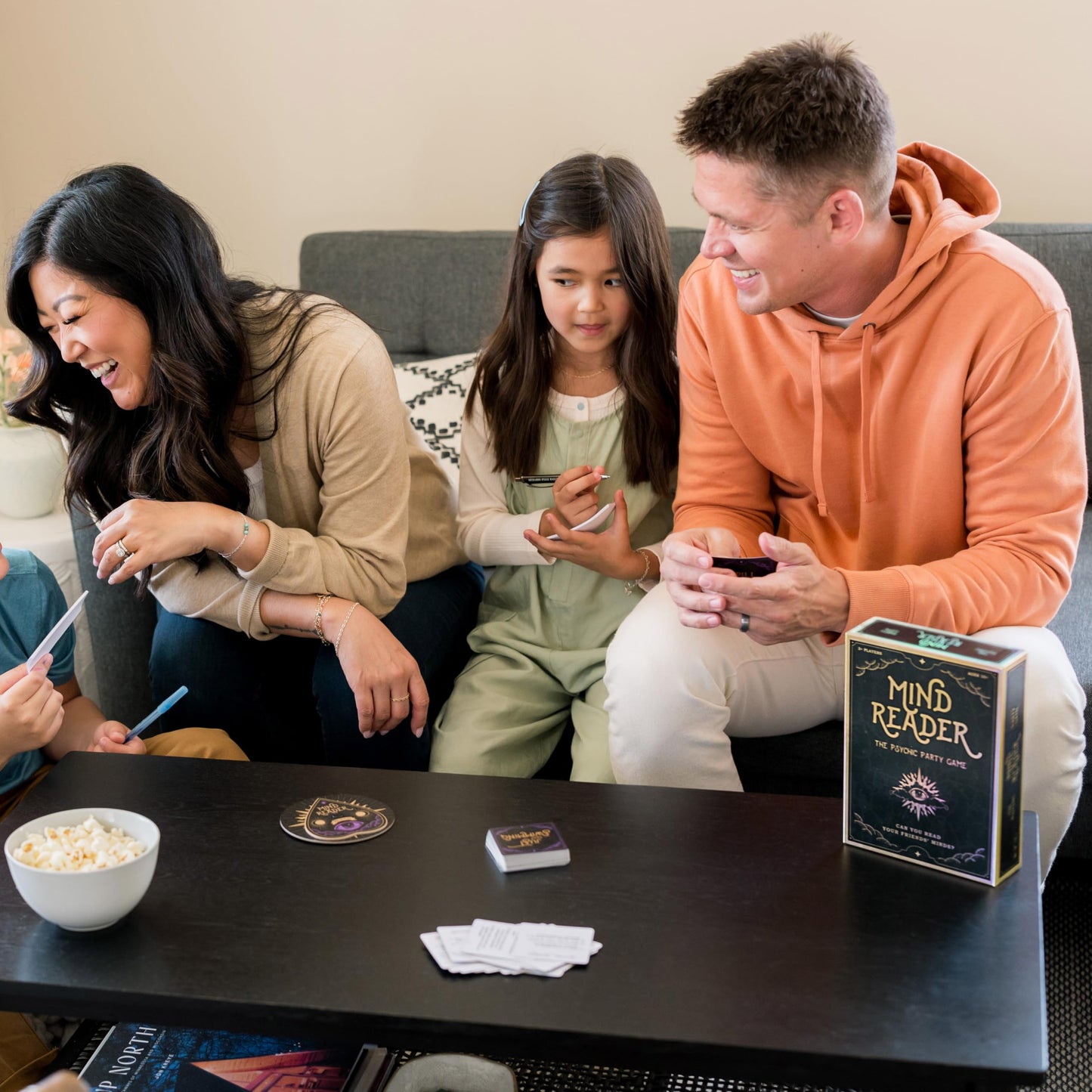 Mind Reader - Can You Read Your Friends' Minds? The Fun Mind Reading Psychic Mind Meld Medium Family Party Game For Kids, Teens,