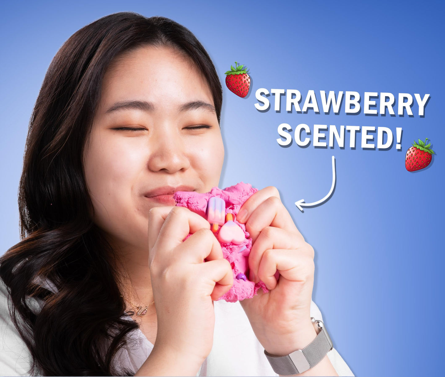 Crazy Aaron'S Slime Charmers® - I Scream, You Scream - Pink Buttery Slime, Sensory Toys For Kids - Creative And Endless Fun, Stress Relief Therapy, Gifts For Girls And Boys - Made In Usa
