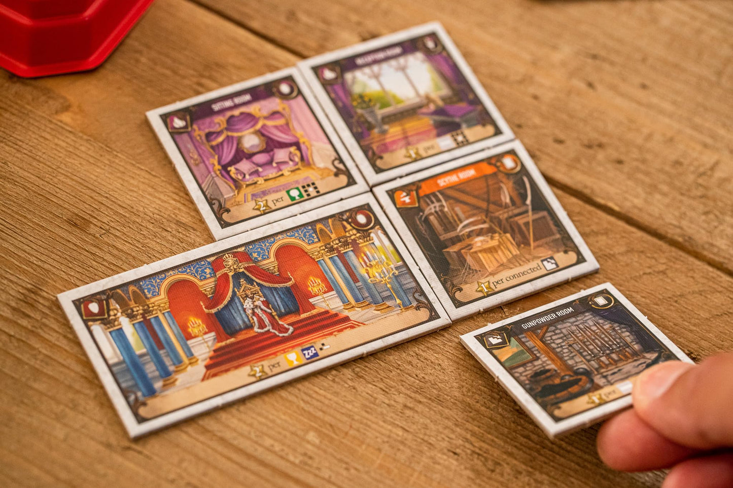 Stonemaier Games Between Two Castles of Mad King Ludwig