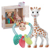 Sophie La Girafe Sophiesticated - The I Love Sophie Set | Includes Sophie La Girafe & Heart Rattle | Handcrafted In France | Com