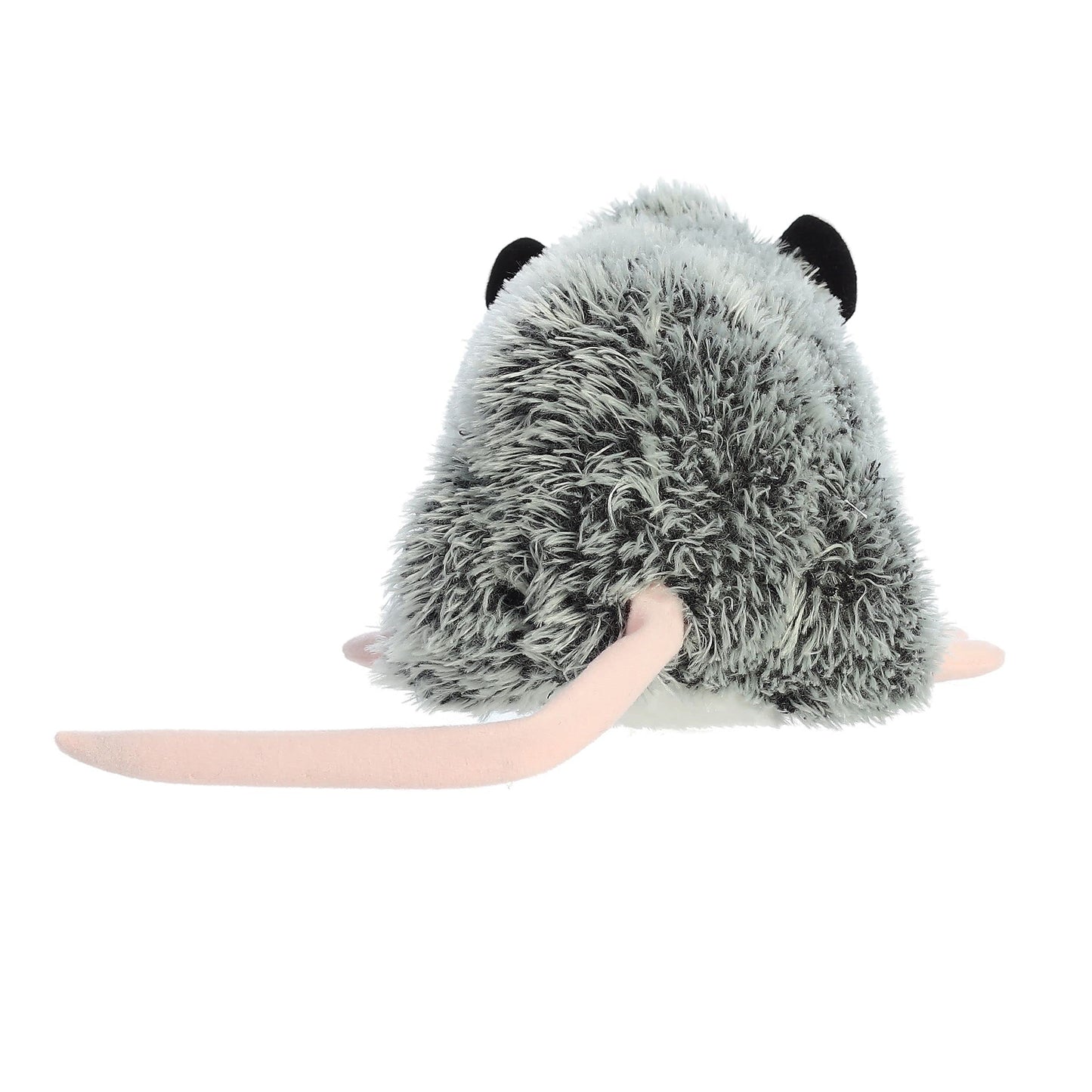 Aurora® Ozzie Opossum™ Stuffed Animal - 12" Black Plush - Polyester - Adorable Flopsie™ Model 31933