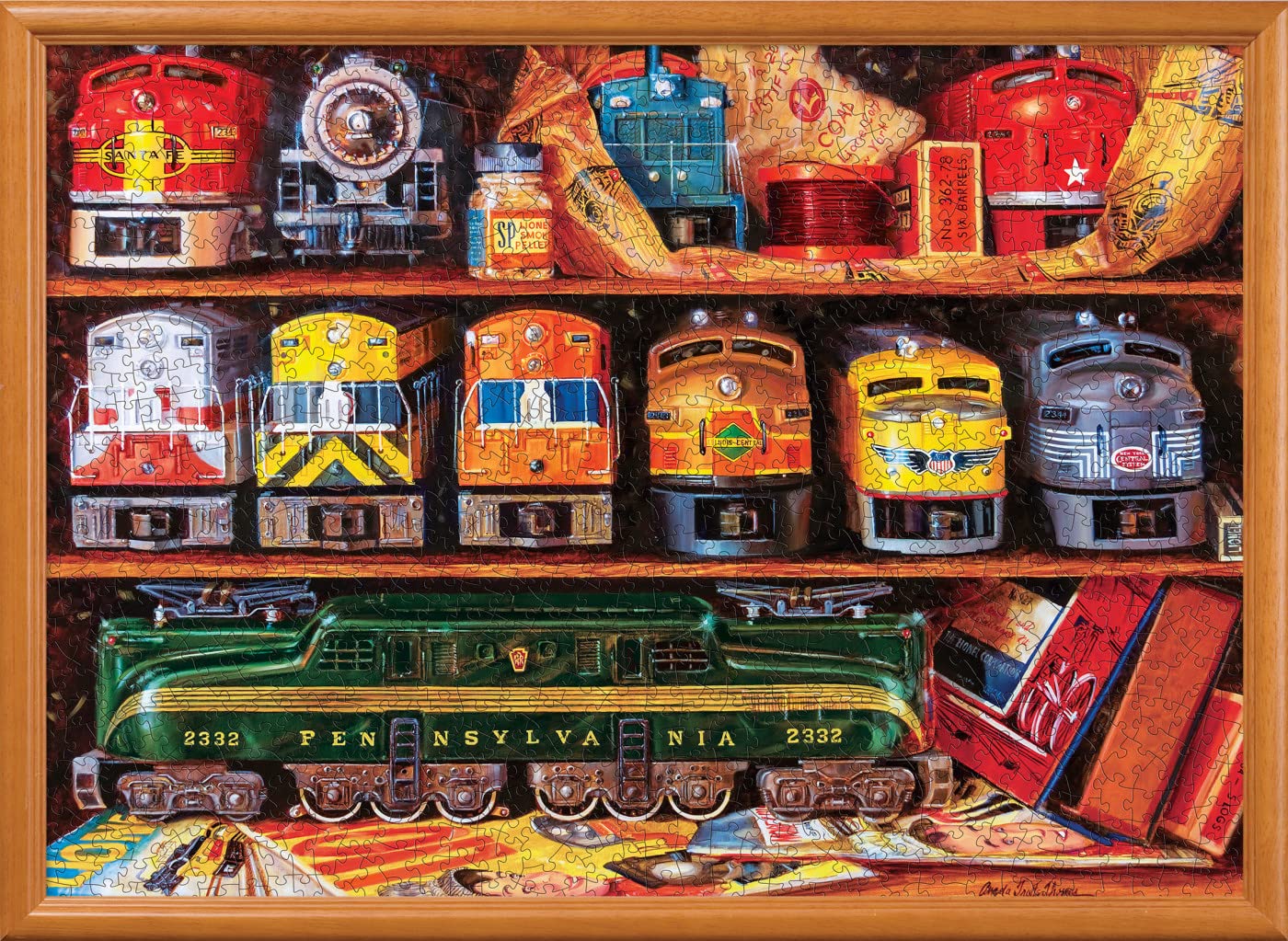 Masterpieces 1000 Piece Jigsaw Puzzle For Adults, Family, Or Youth - Well Stocked Shelves - 19.25''X26.75''
