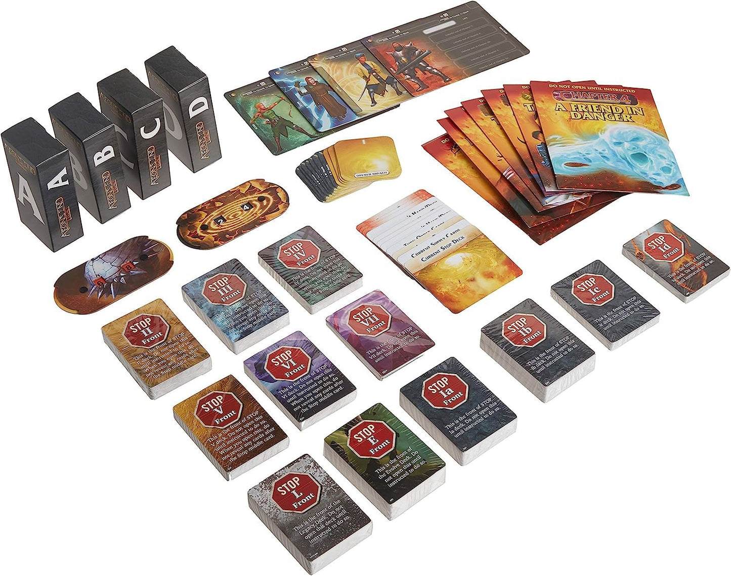 Indie Boards & Cards Aeon's End: Legacy Deck-Building Game for 1-4 Players, Ages 14+, 45-90 Min Playtime, Standard Cardboard Model IBG0