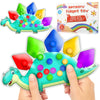 Dinosaur Color Sorting Sensory Toy Valentines Day Gift For Toddler Activities Toy Easter Basket Stuffers Fine Motor Quiet Travel