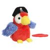Aurora Adorable Shoulderkins Swashbuckler Parrot Stuffed Animal - Adorable Buddy That Can Go Everywhere With You - Perfect For K