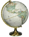 Replogle Grosvenor Globe 39503 - Antique Brass, White, Elegant Home Decor