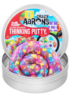Crazy Aaron'S Thinking Putty 4' Tin - Arcade Adventure Hide Inside - Clear Putty With Hidden Pieces, Non Toxic - Never Dries Out
