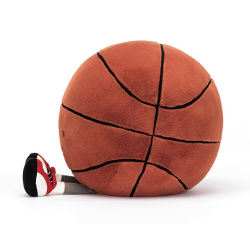 Jellycat Amuseables Basketball Stuffed Toy, 12.5 Inches - Basketball Plush Gift For Sports Fans