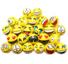 Fivoendar Set Of 12 - Fun Face Stress Balls Cute Hand Wrist Stress Reliefs Squeeze Balls For Kids And Adults At School Or Office Party Favors (Yellow Color Random Faces) (Latest)