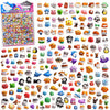 Funblast Animal Stickers For Kids 2 Sheets/550+ Colorful Zoo, Farm & Jungle Animals Puffy Stickers, 3D Sticker Set For School