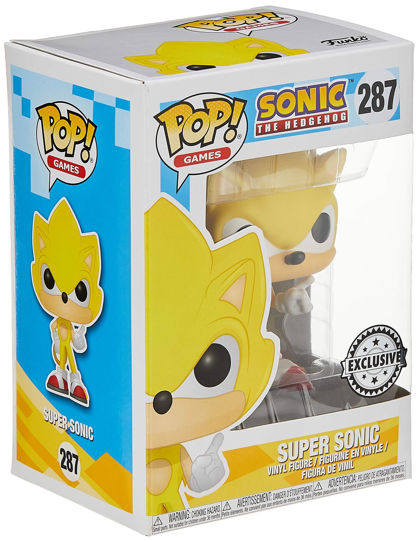Funko Super Sonic Figurine, Multicoloured, 20326
