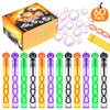 60 Pack Halloween Bubble Wands, Mini Bubble Toys For Halloween Party Favors, Novelty Supplies, Halloween Toys For Girls Boys Kids Classroom Rewards Gifts