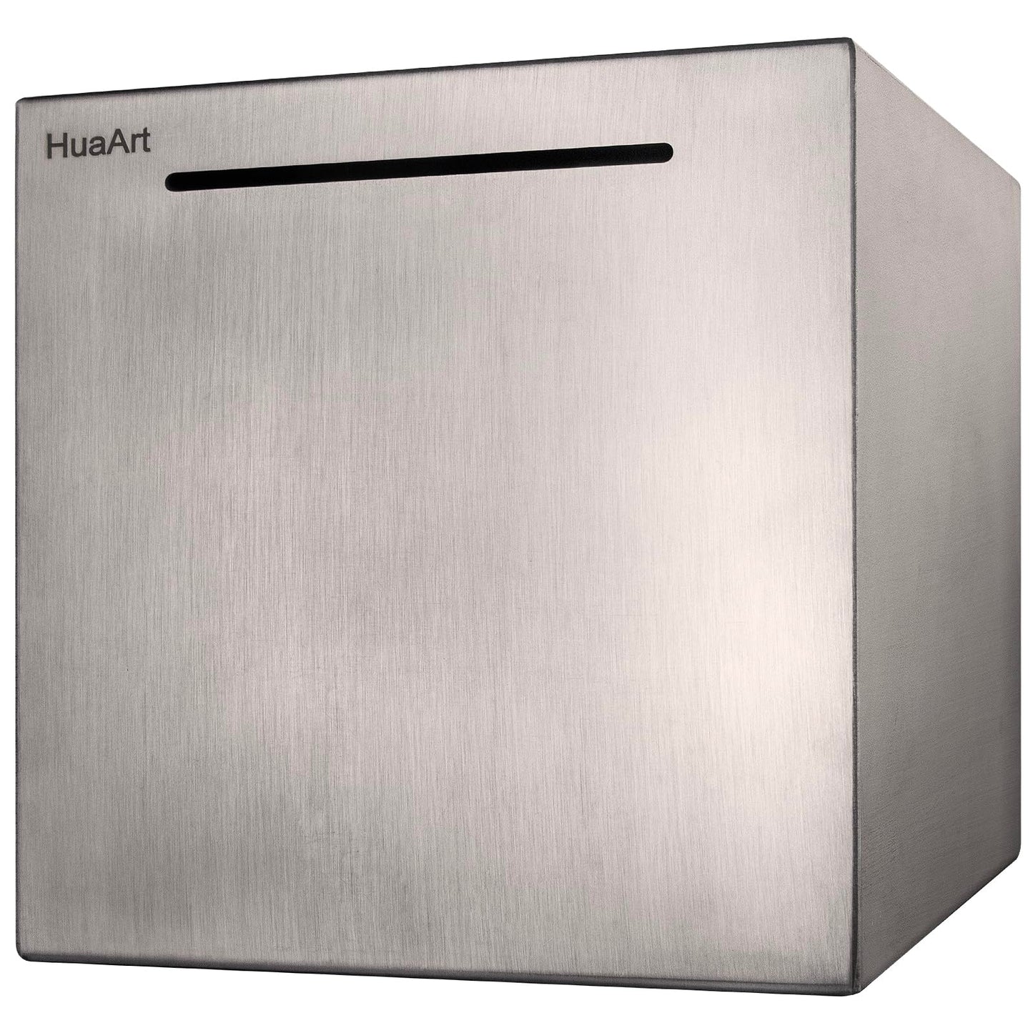 Adults Safe Piggy Bank Made Of Stainless Steel,Can Only Save The Piggy Bank That Cannot Be Taken Out(4.72 Inch)