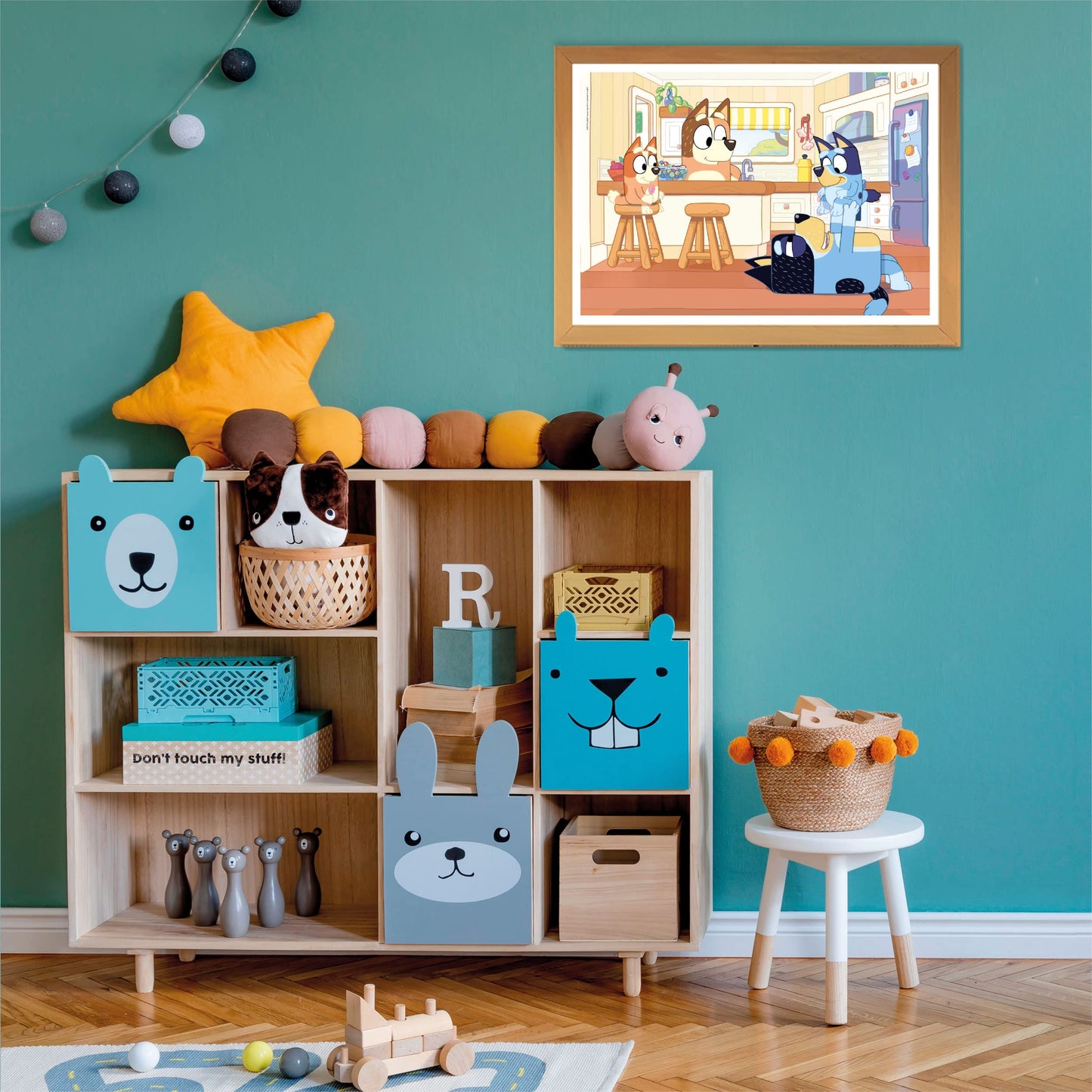 Clementoni - 27169 - Supercolor Puzzle Bluey - 104 Pieces - Jigsaw Puzzle For Kids Age 6 - Made In Italy