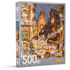 Puzzles For Adults 500 Pieces - Town Night - Challenging & Fun For All Ages, Vibrant Colors, Snap Perfectly, Great For Stress Re