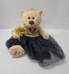 KINNEX COLLECTIONS SINCE 1997 20'' Quince Anos Quinceanera Last Doll Teddy Bear with Dress (Centerpiece) ~ ARC16832-17 (Black)
