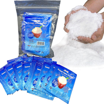 Science Gone Fun Instant Snow Powder 10 Grams Pack - 20 Packs