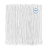 100 PCS White Mardi Gras Beads Bulk, 33'' Mardi Gras Beads Necklaces, Round Beaded Accessories Set Parade Throw Beads Accessorie