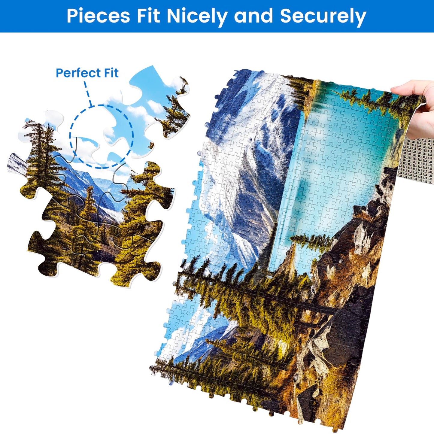 2 Pack Puzzles For Adults 1000 Pieces-Hawaii Beach & Moraine Lake Difficult Jigsaw Puzzles For Adults,Hard Jigsaw Puzzle Decorations Diy Leisure Game Toy Suitable Family Friends(27.5X20 Inches)