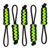 BubbasGarageTv - Large Heavy Duty Paracord Zipper Pulls (Lime Green)