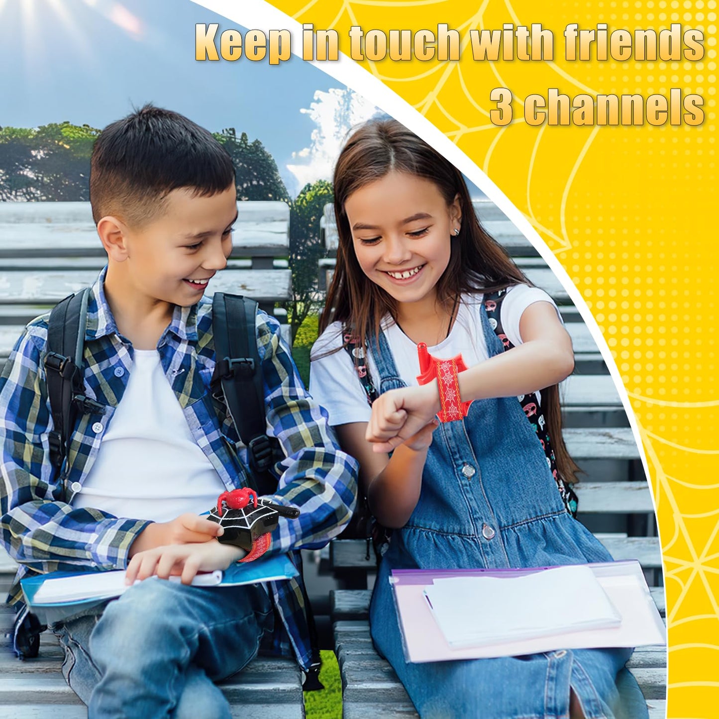 Walkie Talkies For Kids Boys Toys For Ages 3-12 Outdoor Girls Toy 3 4 5 6 7 8-10 Year Old Boy Birthday Gifts Long Range 2 Way Ra