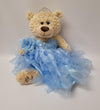 KINNEX COLLECTIONS SINCE 1997 20'' Quince Anos Quinceanera Last Doll Teddy Bear with Dress (Centerpiece) ~ ARC16832-15R (Royal B