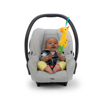 Bright Starts Tug Tunes On-The-Go Toy For Stroller And Carriers - Giraffe - Unisex, Newborn +