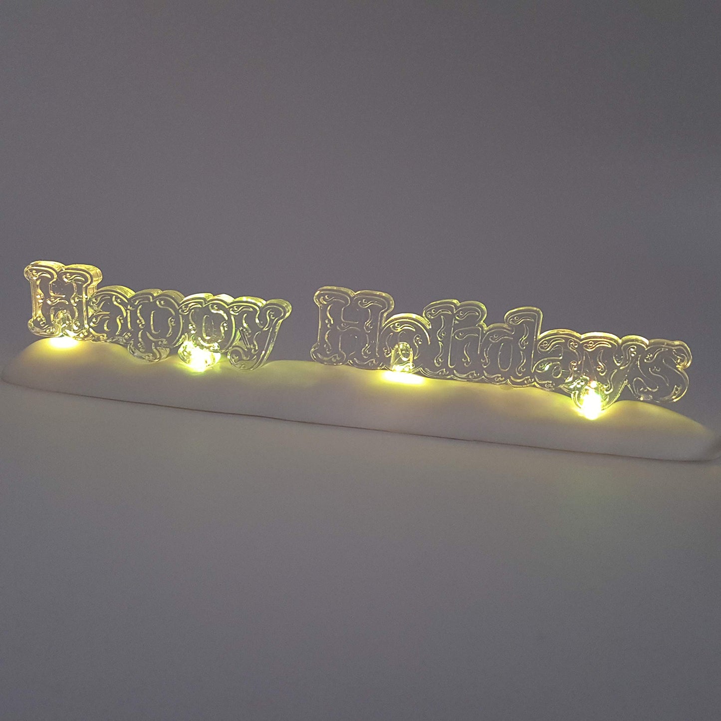 Department 56 Accessories For Villages Happy Holidays Lit Yard Decor