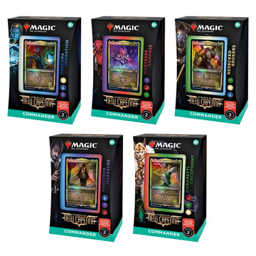 Magic: The Gathering Streets of New Capenna 5 Commander Deck Bundle - Includes 1 Obscura Operation, 1 Maestros Massacre, 1 Rivet
