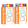 Bazic Multiplication Flash Cards, Numbers Elementary Math Flashcards Game At School, Problem Solving (36/Pack), 2-Packs