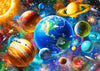 Puzzles For Kids Ages 8-10 6-8 - Solar System Planets Floor Puzzle- 200 Piece Jigsaw Puzzles For Kids Ages 10-12 Year Old And Ad