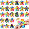 Gigilli 48 Pack Valentines Day Gifts Party Favors Fidget Spinners For Kids 4-8 8-12, Goodie Bags Stuffers For Kids 3-5, Pop Mini Fidget Toys Bulk Classroom Prizes, Toddler Birthday Party Return Gifts