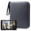 Wot I Trading Card Binder, 400 Pockets Card Binder Sleeves With Zipper, Double Sided Pockets Card Holder Carry Card Case For Bas