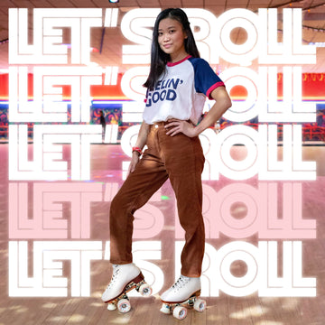 Chicago Skates Deluxe Leather Lined Rink Skate Ladies And Girls 5