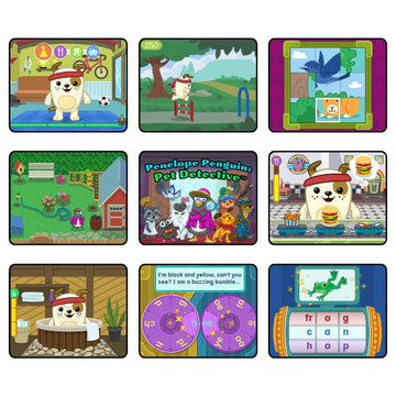 Leapfrog Rockit Twist Game Pack: Penelope Penguin, Pet Detective