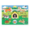 Melissa & Doug Pets Wooden Peg Puzzle (8 Pcs)