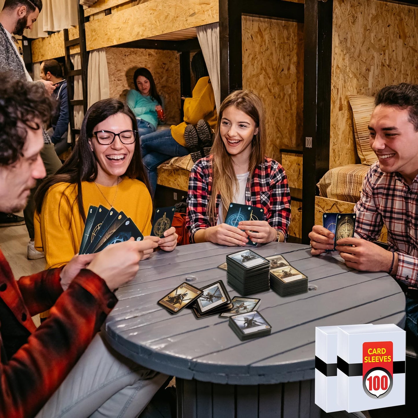 Rasupro 800 Counts Card Sleeves enhanced Clear Polypropylene (PP) Card Sleeves Penny Trading Cards are Suitable for Standard Trading Cards Gaming Sports Baseball Soccer Cards