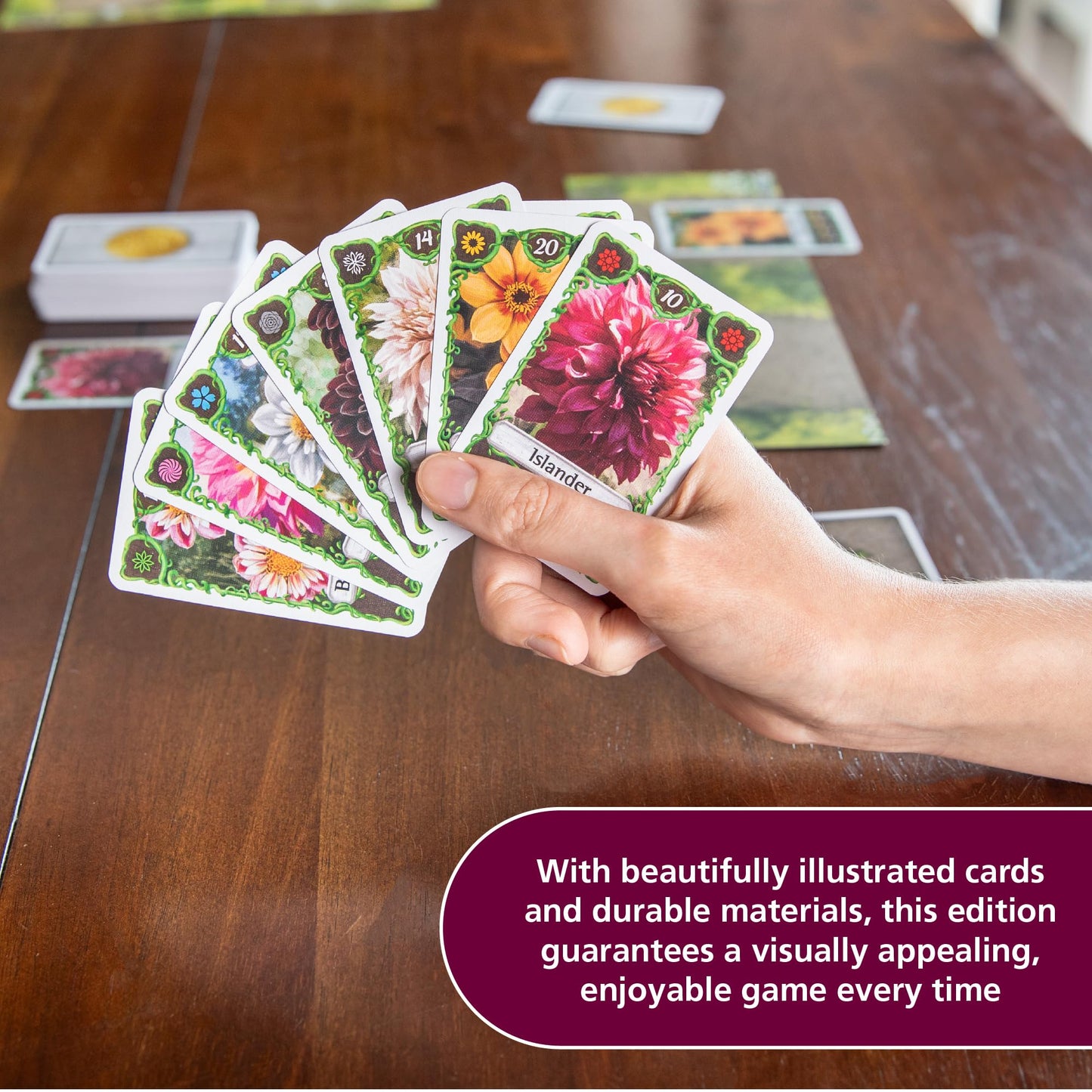 Amigo Games Bohnanza Dahlia - Trade Your Way To Flowers, Money, And Victory! Plant Dahlias, Trade Blooms, And Sell Flowers To Make The Most Money! Perfect For Game Night Ages 10+