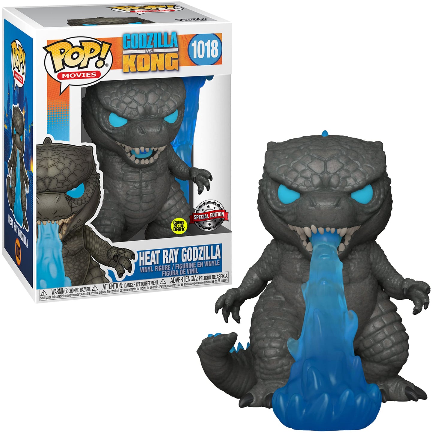 Funko Heat Ray Godzilla Glow In The Dark Exclusive