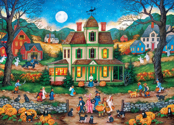 MasterPieces 1000 Piece Halloween Jigsaw Puzzle - Lucky Thirteen, 19.25"x26.75", Cardboard, Model 71822