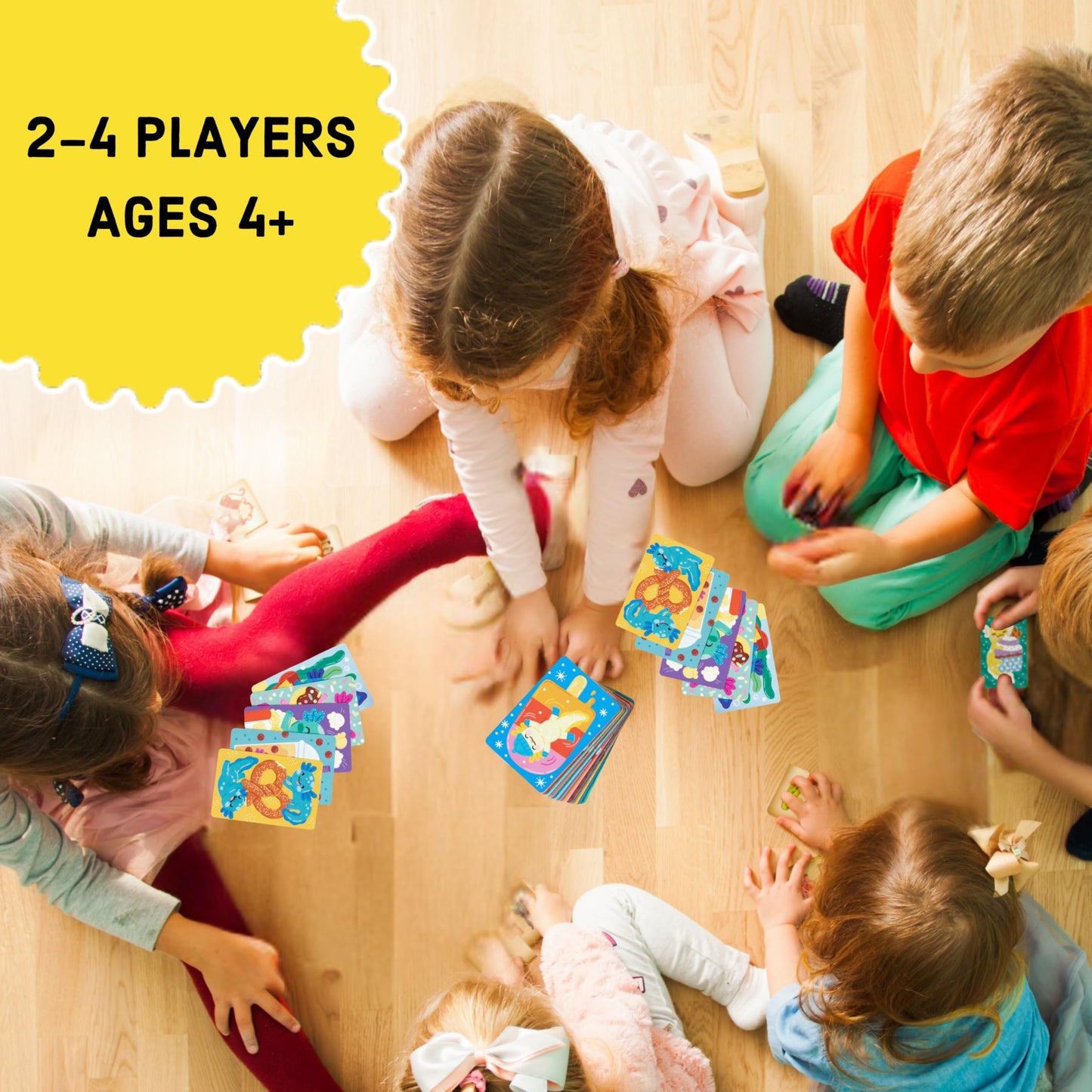 Mudpuppy Eatz-a-lotl! - Axolotl Version of Classic Kids Snap Card Game with Cute Illustrations of Axolotls for Children Ages 4 a