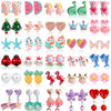 Clip On Earrings For Girls, 12/30 Pairs Hypoallergenic Kids Earrings, Cute And Great Gifts For Girls 4-12 (30-Pair Of Clip On Ea