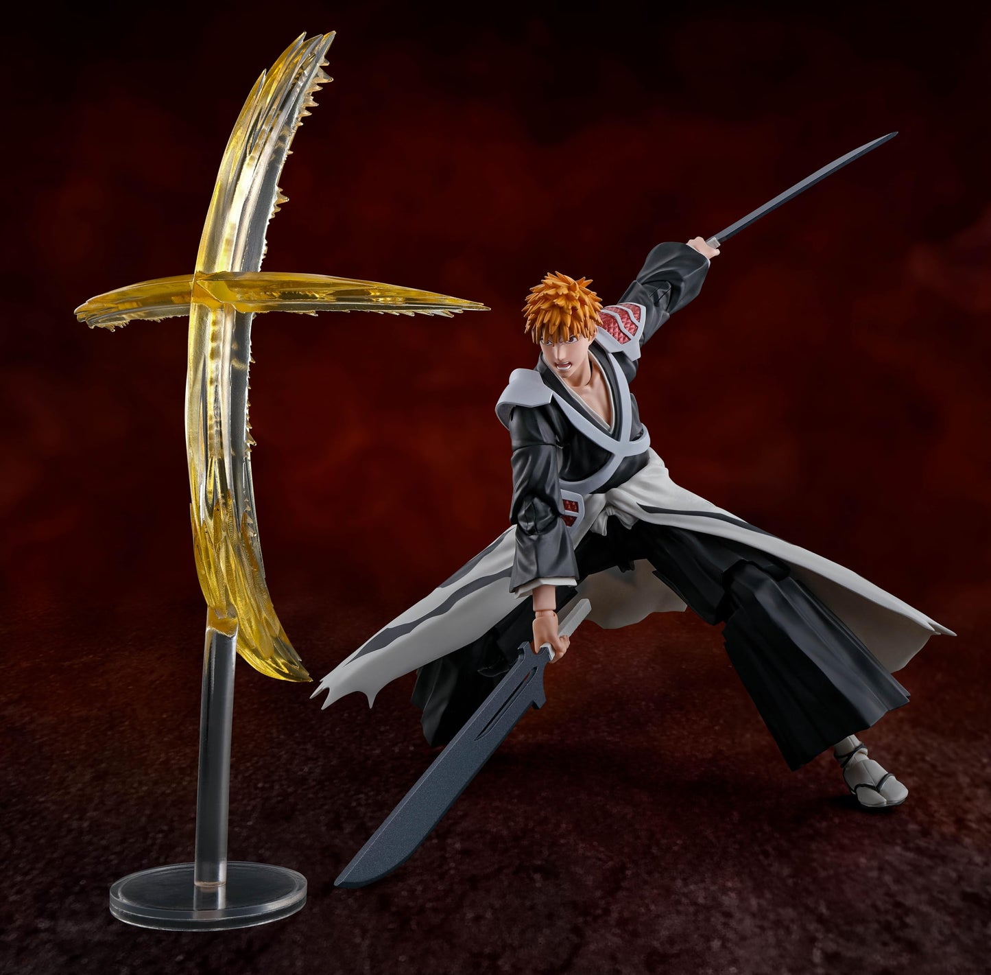 Tamashii Nations - Bleach: Thousand-Year Blood War - Ichigo Kurosaki -Dual Zangetsu-, Bandai Spirits S.H.Figuarts Action Figure