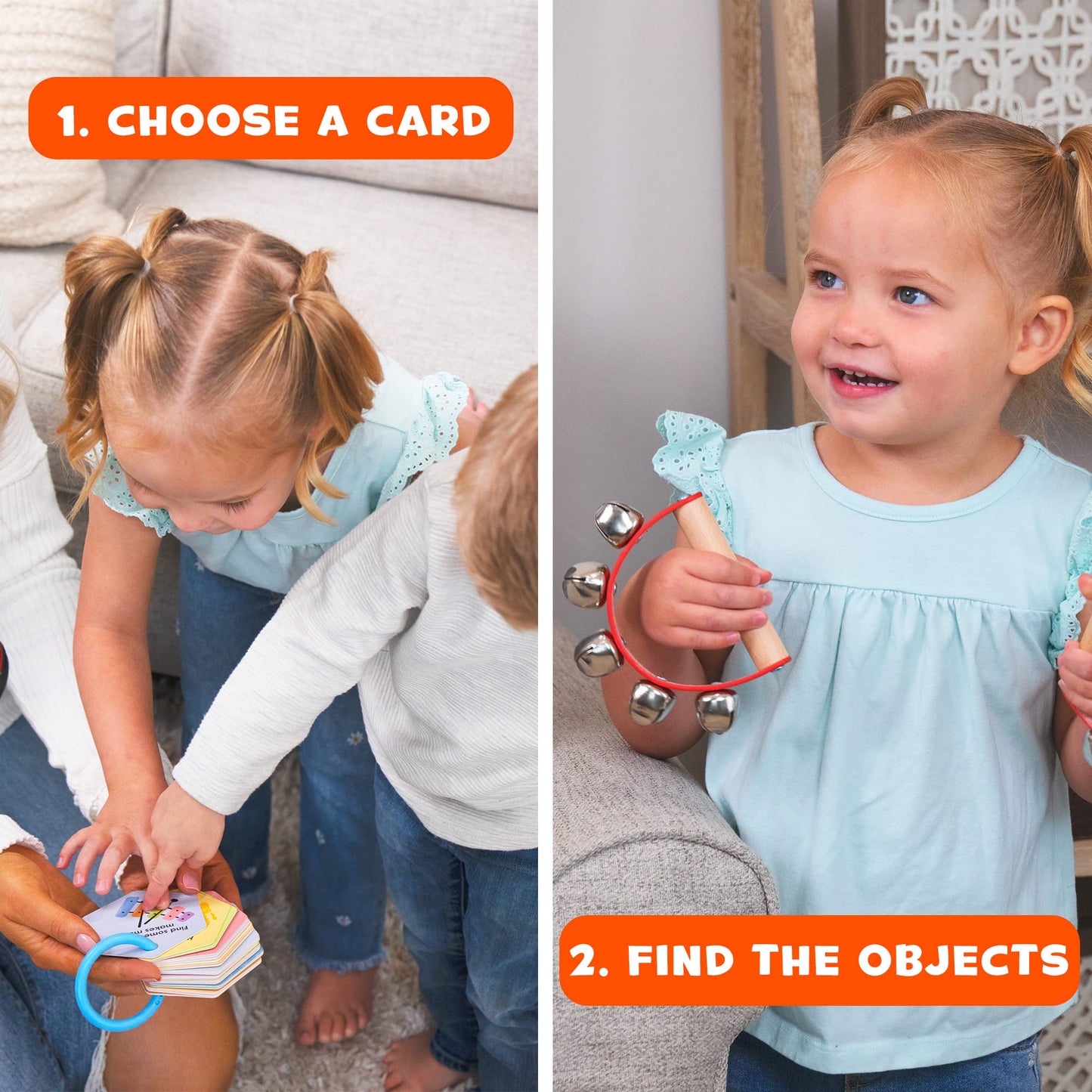 Hapinest Find And Seek Toddler Scavenger Hunt Cards Game For Kids Ages 2 Years And Up