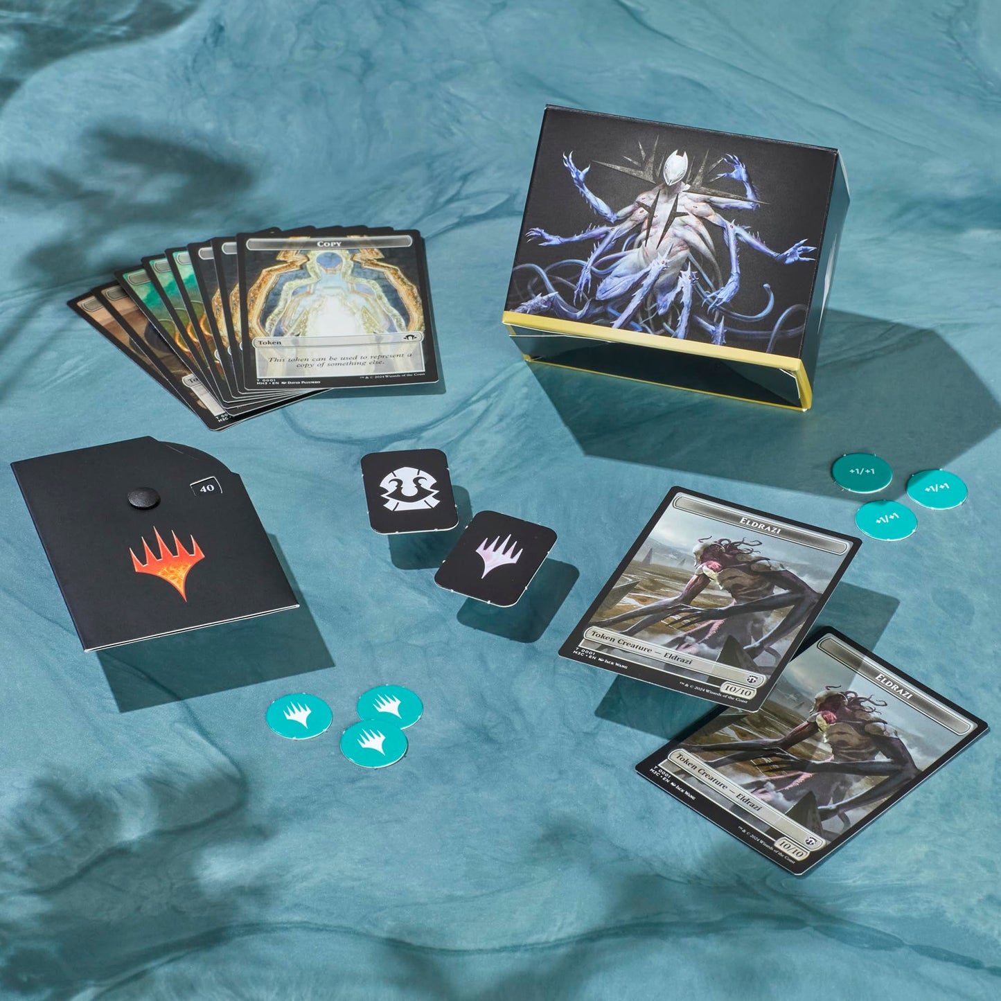 Magic: The Gathering Modern Horizons 3 Commander Deck Bundle - Includes All 4 Decks (Graveyard Overdrive, Tricky Terrain, Creative Energy, And Eldrazi Incursion)